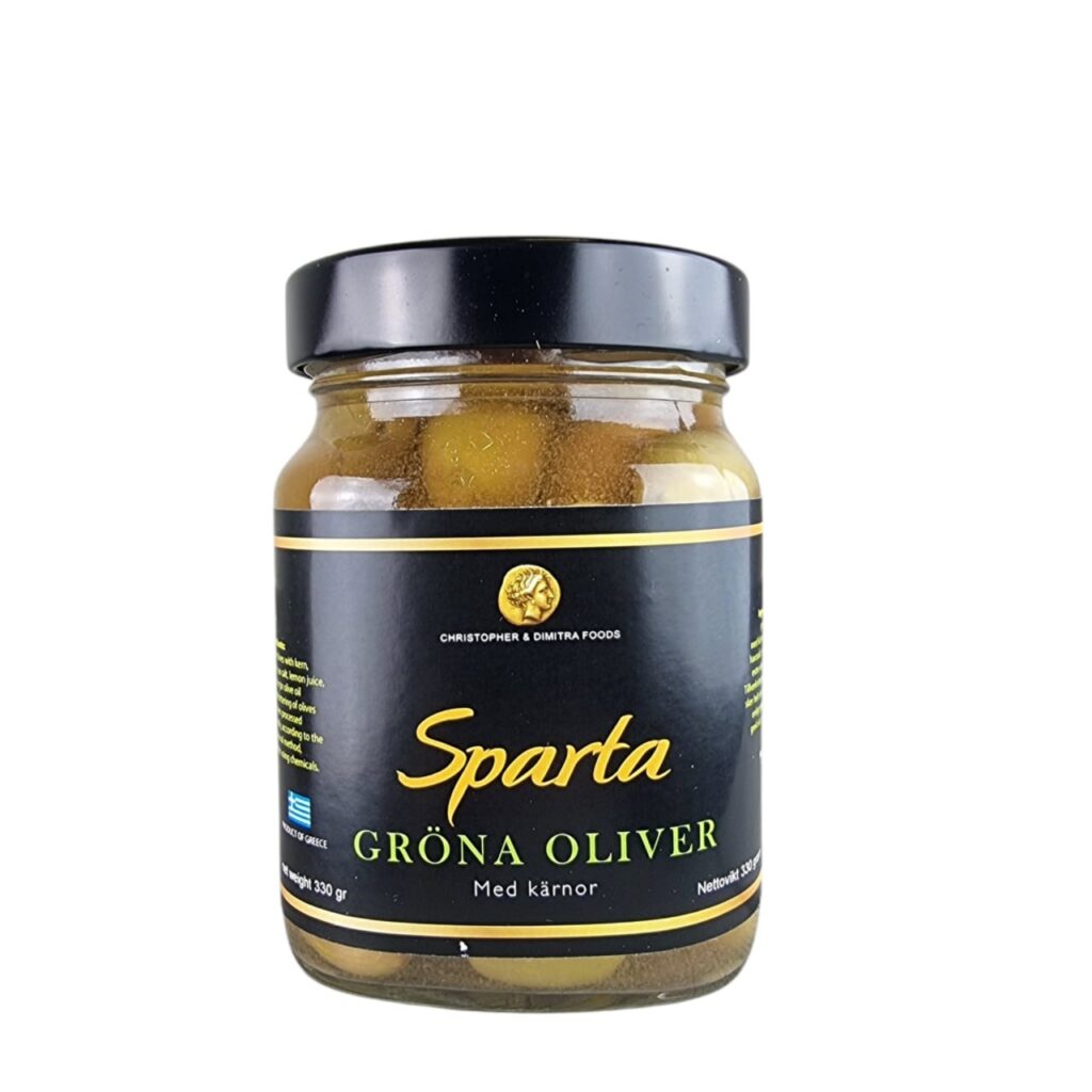 Sparta Gröna Oliver 300g